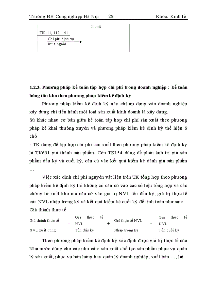 image for page Hoàn thiện công tác hạch toán chi phí sản xuất và tính giá thành sản phẩm tại Công ty xây dựng Sông Đà 8