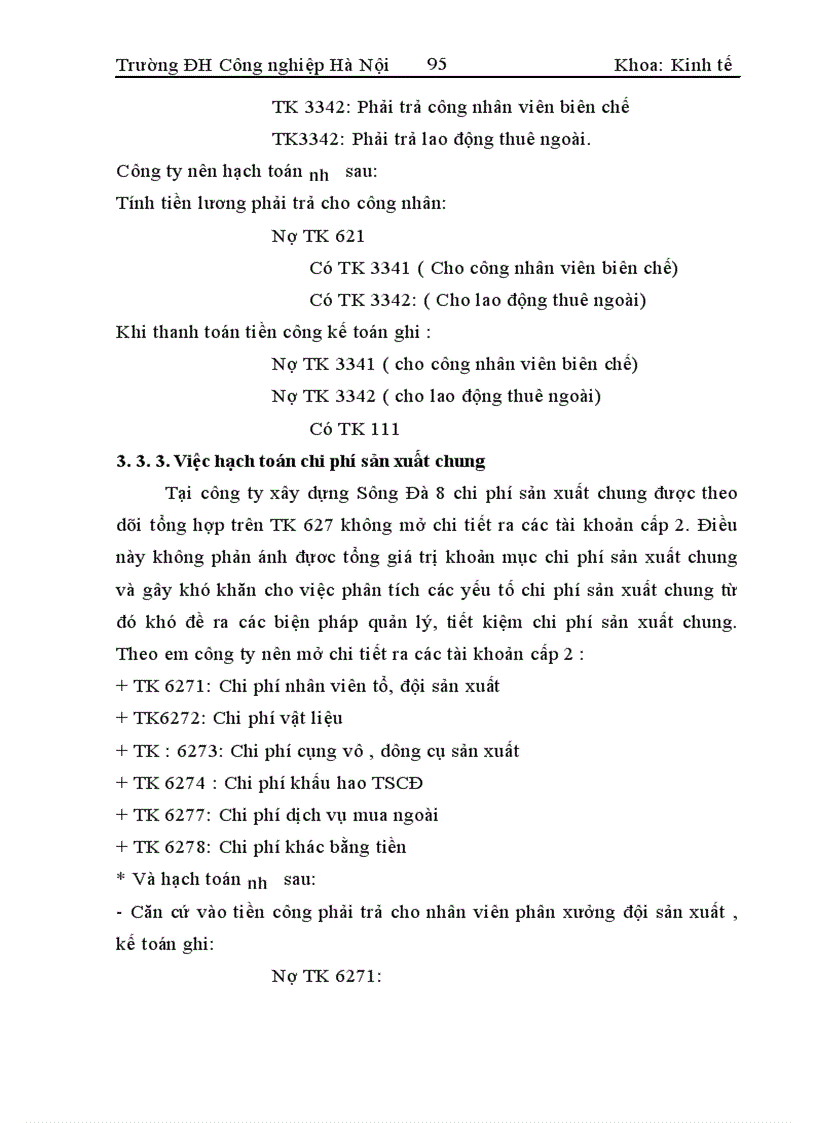 image for page Hoàn thiện công tác hạch toán chi phí sản xuất và tính giá thành sản phẩm tại Công ty xây dựng Sông Đà 8
