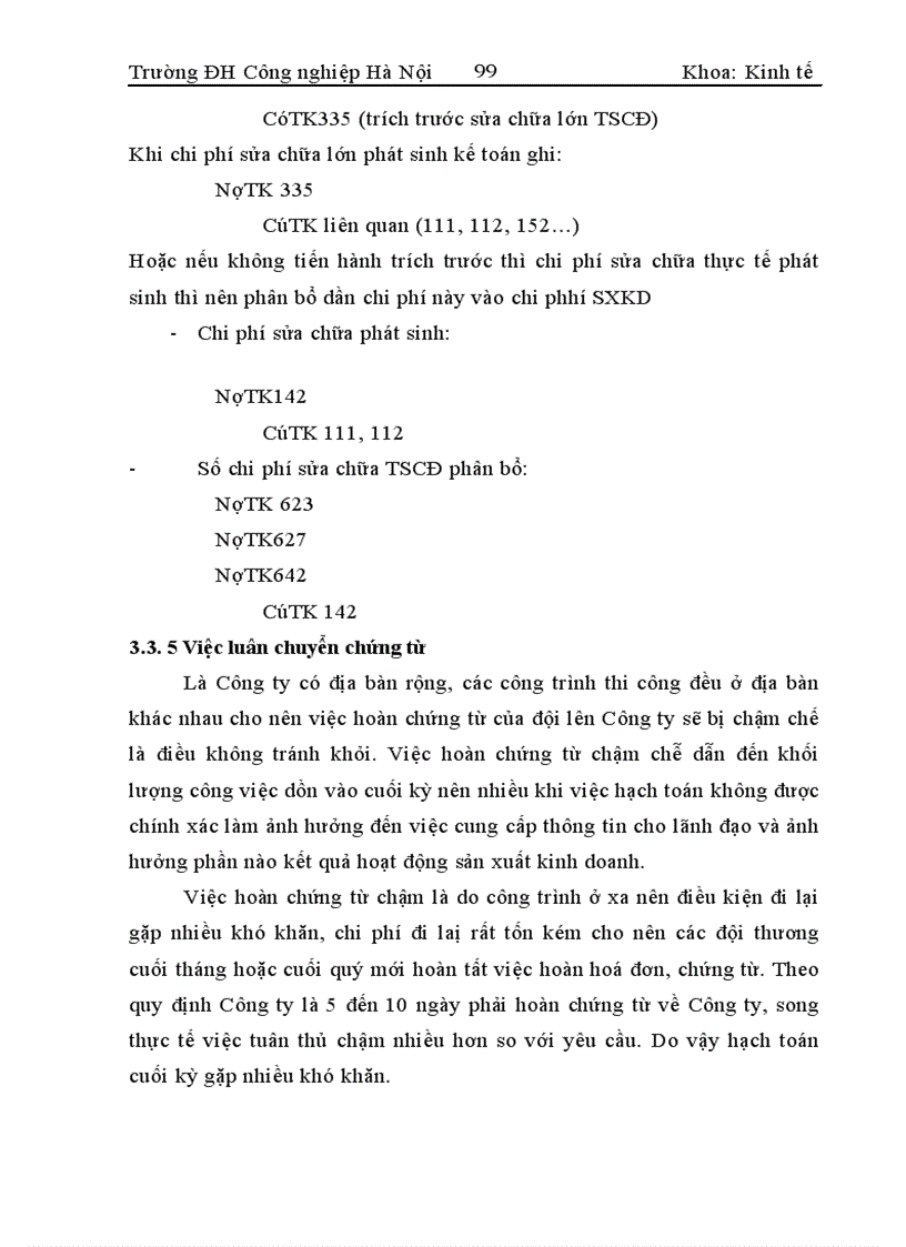 image for page Hoàn thiện công tác hạch toán chi phí sản xuất và tính giá thành sản phẩm tại Công ty xây dựng Sông Đà 8