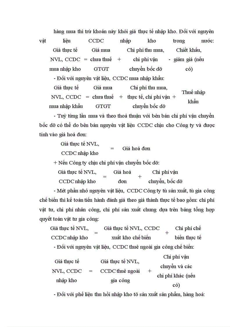 image for page Công tác kế toán nguyên liệu vật liệu và công cụ dụng cụ tại Công ty TNHH sản xuất và thương mại Hoàng Minh