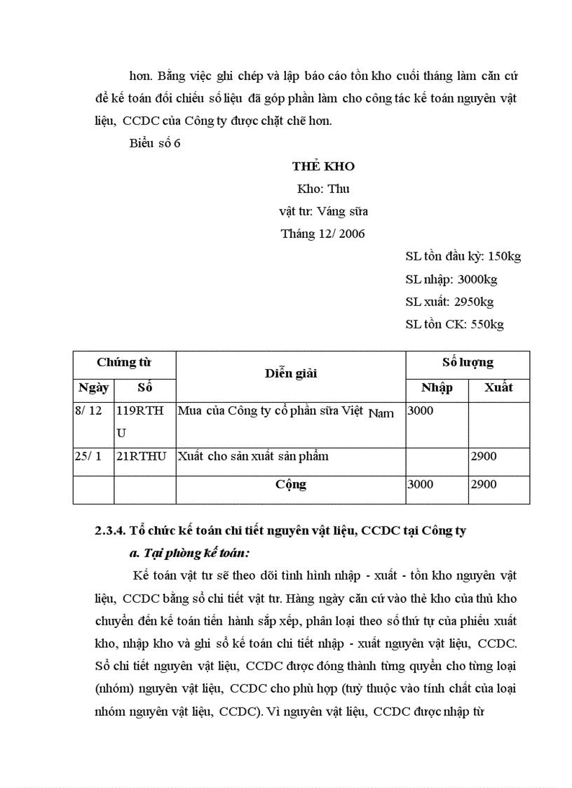 image for page Công tác kế toán nguyên liệu vật liệu và công cụ dụng cụ tại Công ty TNHH sản xuất và thương mại Hoàng Minh