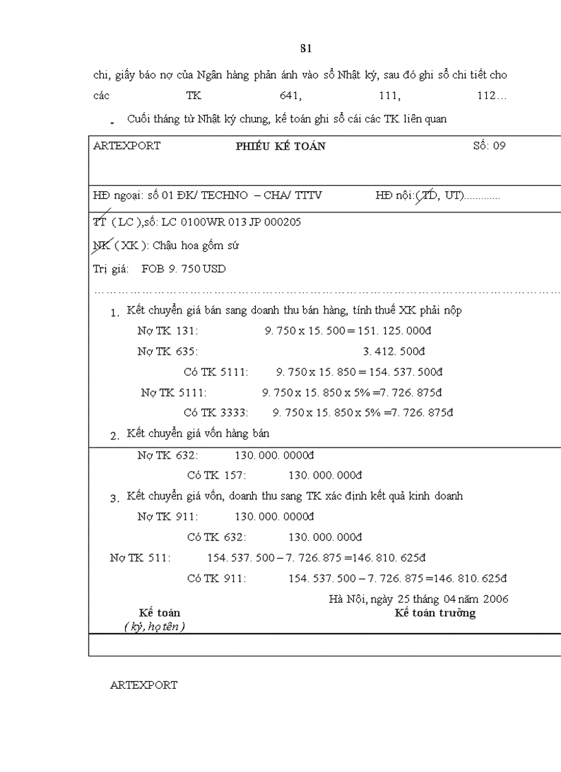 image for page Hoàn thiện công tác kế toán tiêu thụ và xác định kết quả kinh doanh tại Công ty Cổ phần Xuất Nhập khẩu thủ công mỹ nghệ
