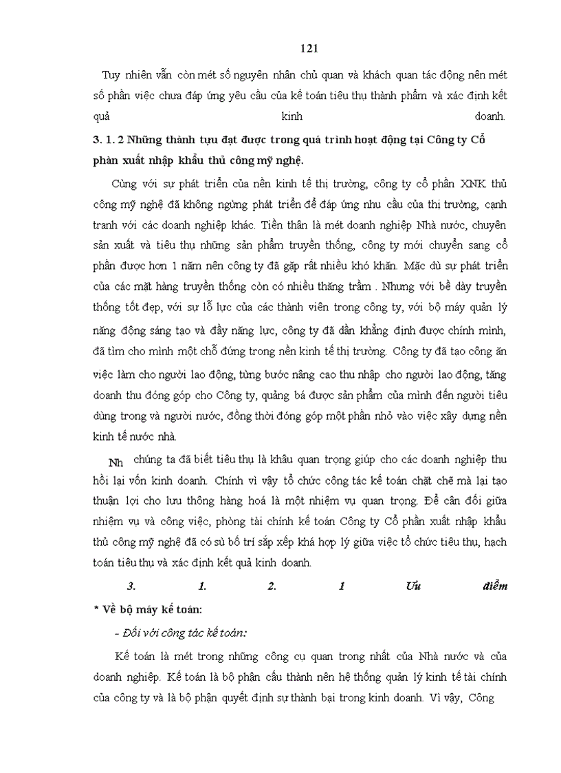 image for page Hoàn thiện công tác kế toán tiêu thụ và xác định kết quả kinh doanh tại Công ty Cổ phần Xuất Nhập khẩu thủ công mỹ nghệ
