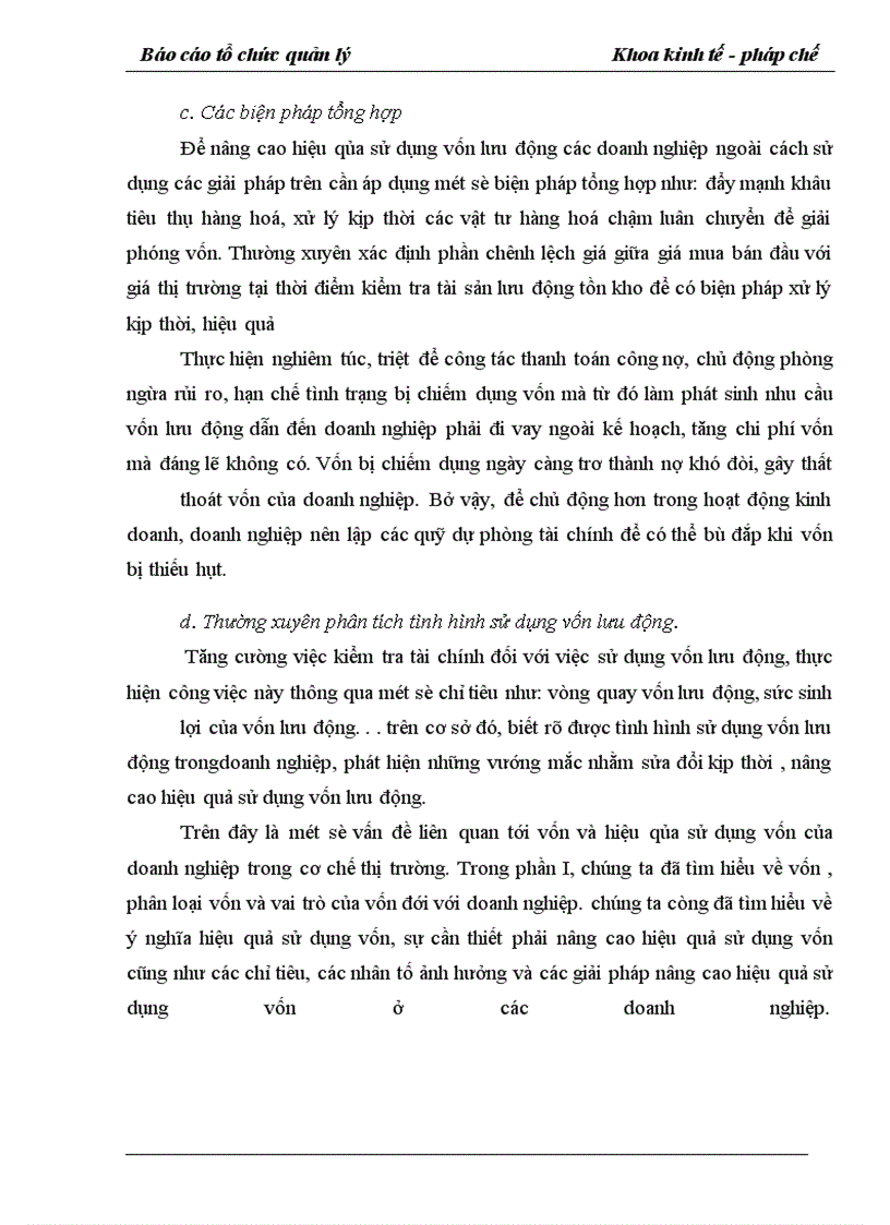 image for page Một số giải pháp nhằm nâng cao hiệu quả sử dụng vốn tại Xí nghiệp Hoá Dược