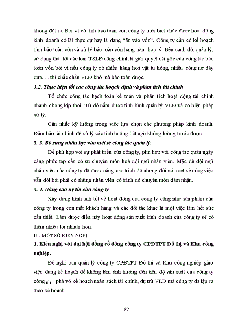 image for page Quản lý, sử dụng vốn lưu động tại Công ty cổ phần đầu tư phát triển đô thị và khu công nghiệp