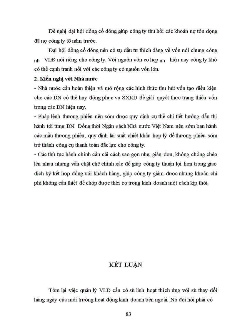 image for page Quản lý, sử dụng vốn lưu động tại Công ty cổ phần đầu tư phát triển đô thị và khu công nghiệp