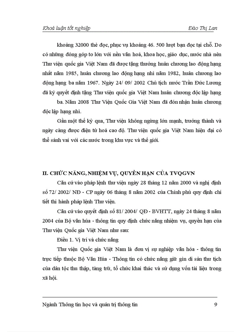 image for page Ứng dụng công nghệ thông tin quản lý kho luận án tại Thư Viện Quốc Gia Việt Nam