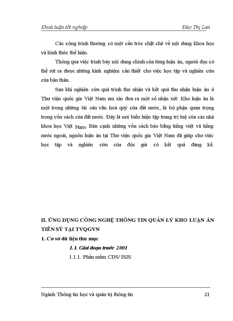 image for page Ứng dụng công nghệ thông tin quản lý kho luận án tại Thư Viện Quốc Gia Việt Nam