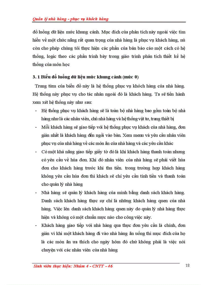 image for page Quản lý nhà hàng - phục vụ khách hàng