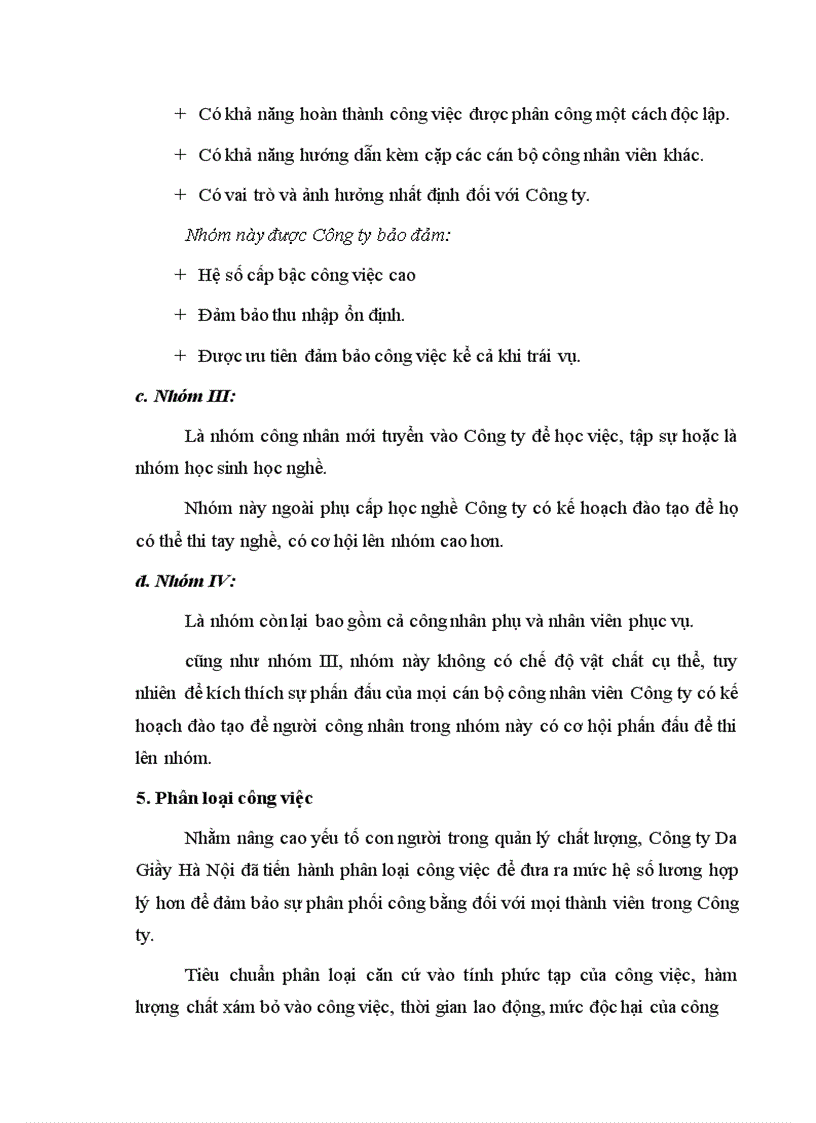 image for page Yếu tố con người trong quản lý chất lượng tại Công ty Da Giầy Hà Nội