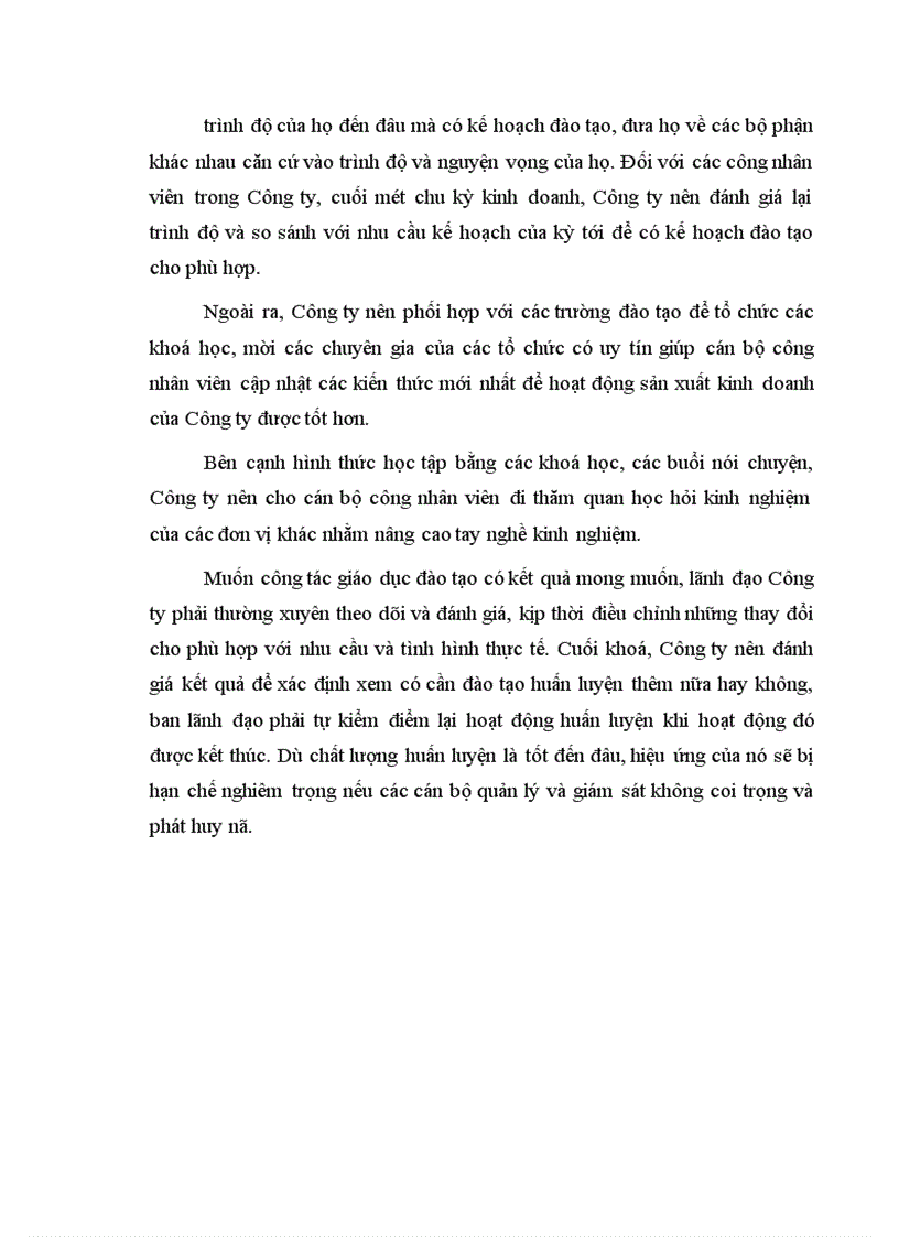 image for page Yếu tố con người trong quản lý chất lượng tại Công ty Da Giầy Hà Nội