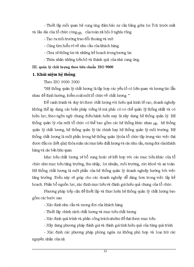 image for page Giải pháp hoàn thiện hệ thống quản lý chất lượng ISO 9001:2000 tại Công ty Cơ khí Hà Nội