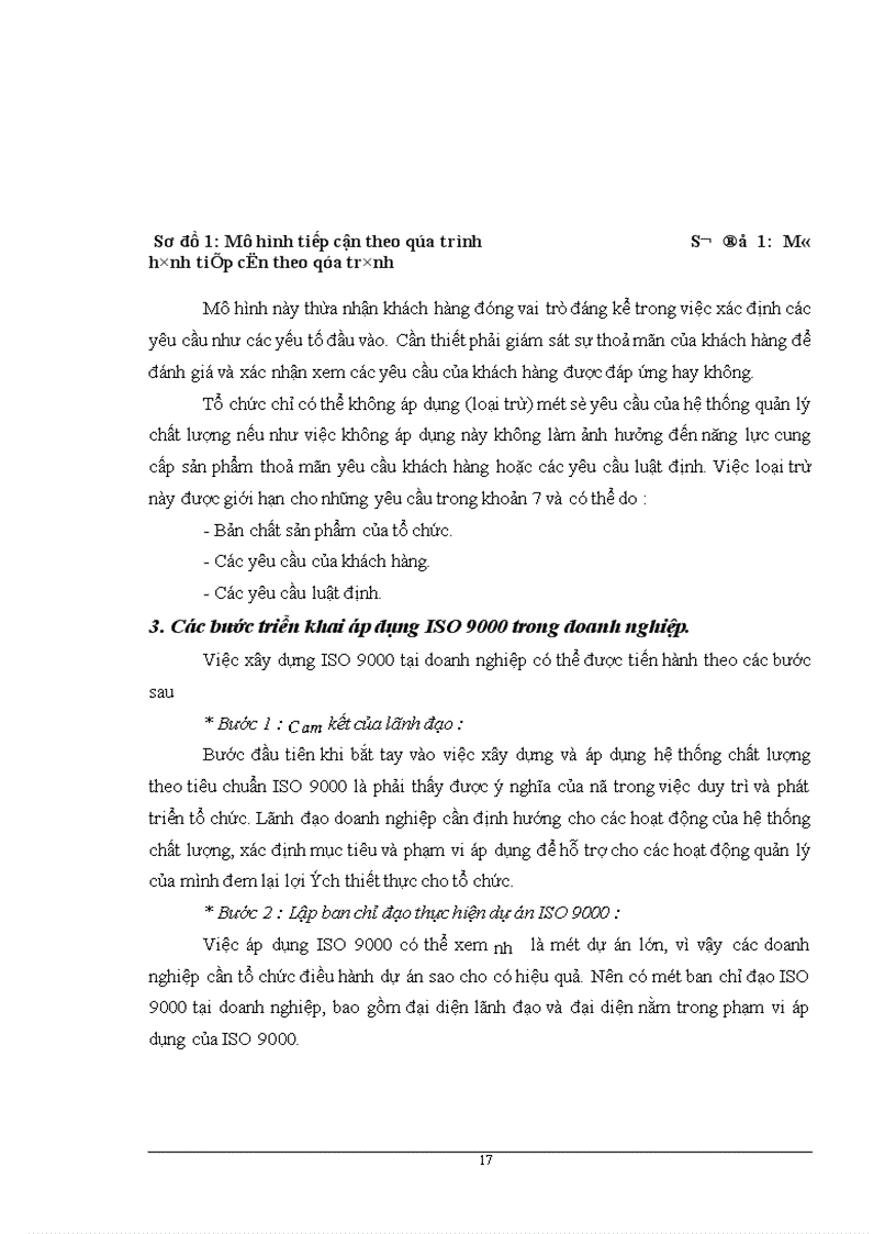image for page Giải pháp hoàn thiện hệ thống quản lý chất lượng ISO 9001:2000 tại Công ty Cơ khí Hà Nội