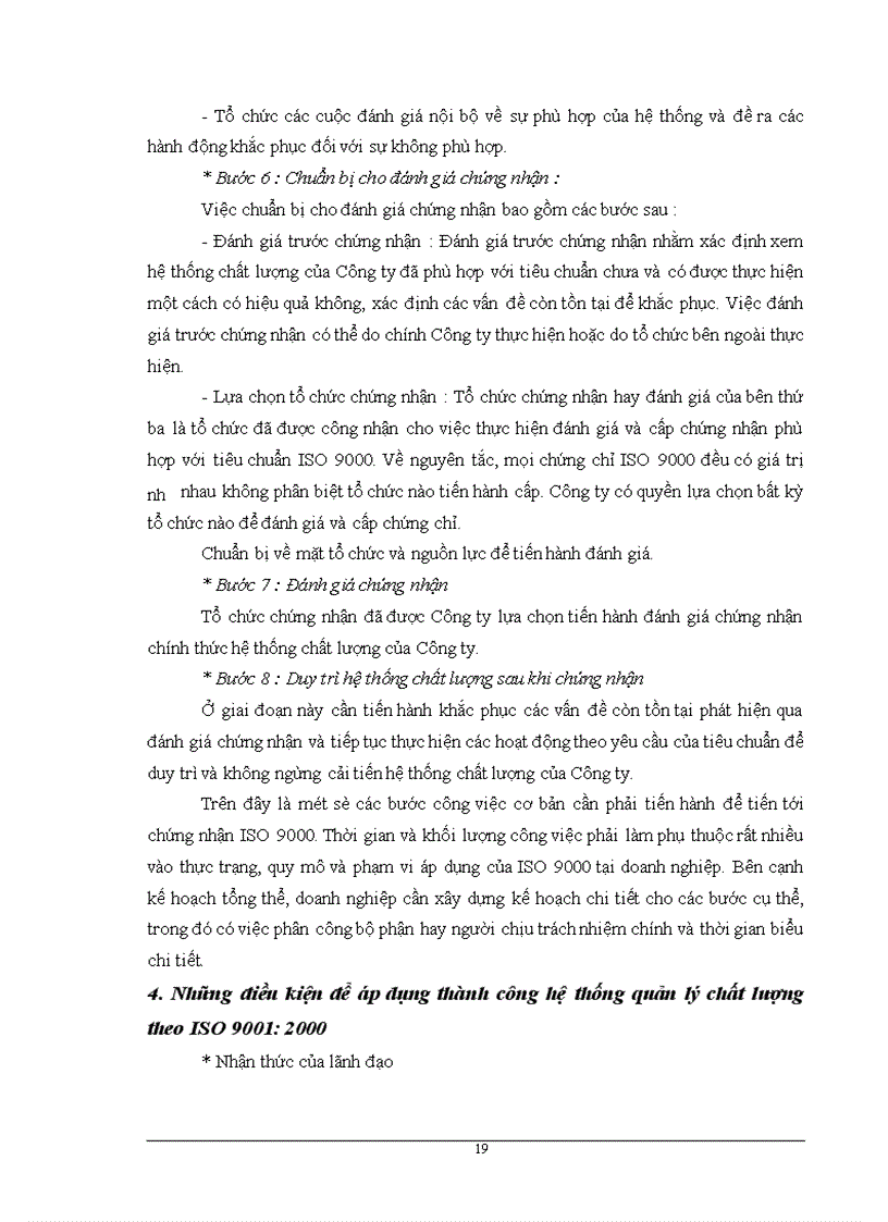 image for page Giải pháp hoàn thiện hệ thống quản lý chất lượng ISO 9001:2000 tại Công ty Cơ khí Hà Nội