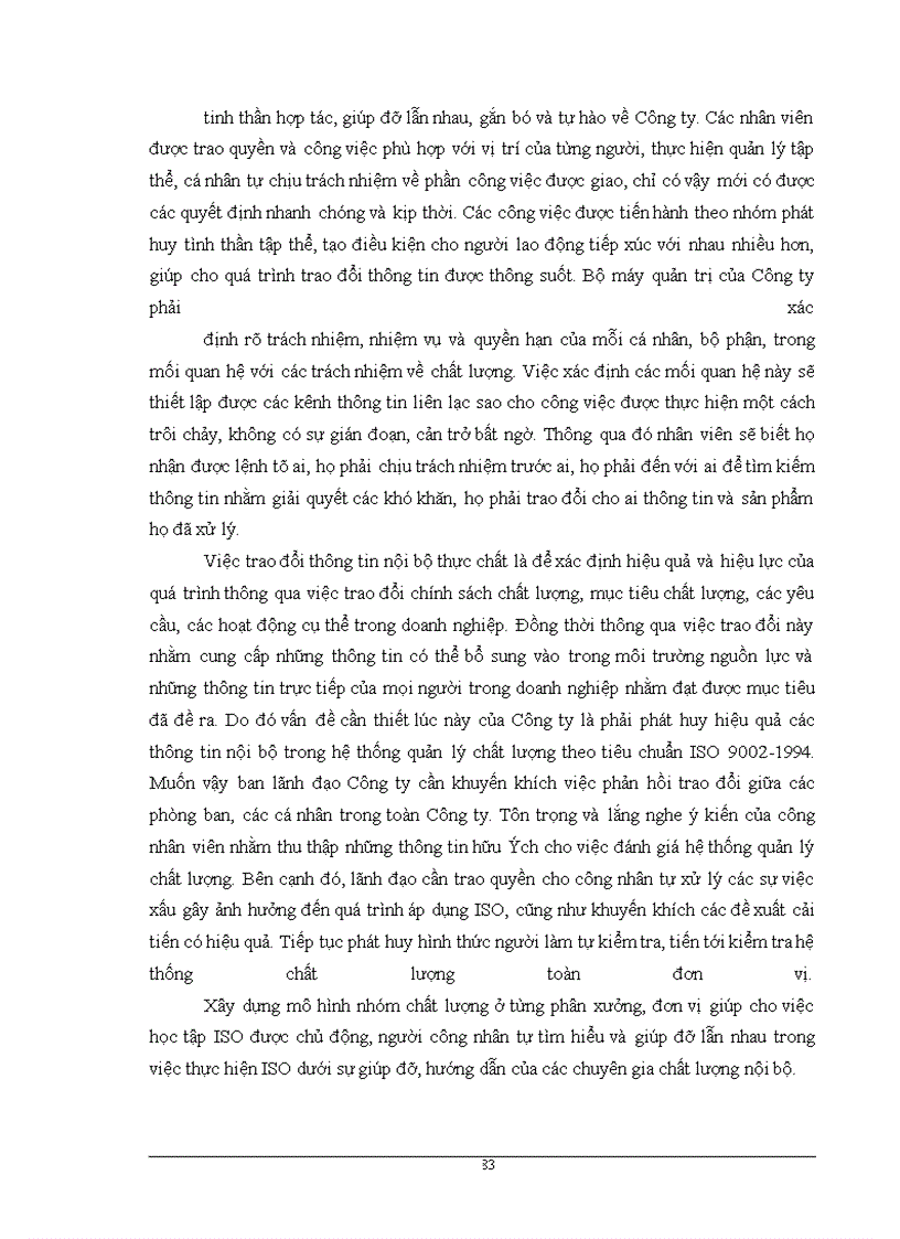image for page Giải pháp hoàn thiện hệ thống quản lý chất lượng ISO 9001:2000 tại Công ty Cơ khí Hà Nội