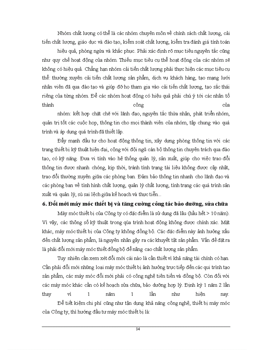 image for page Giải pháp hoàn thiện hệ thống quản lý chất lượng ISO 9001:2000 tại Công ty Cơ khí Hà Nội