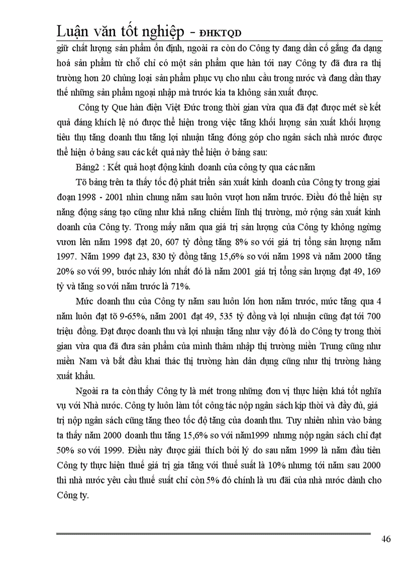 image for page Một số giải pháp hoàn thiện hệ thống quản trị chất lượng tại Công ty Que hàn điện Việt Đức
