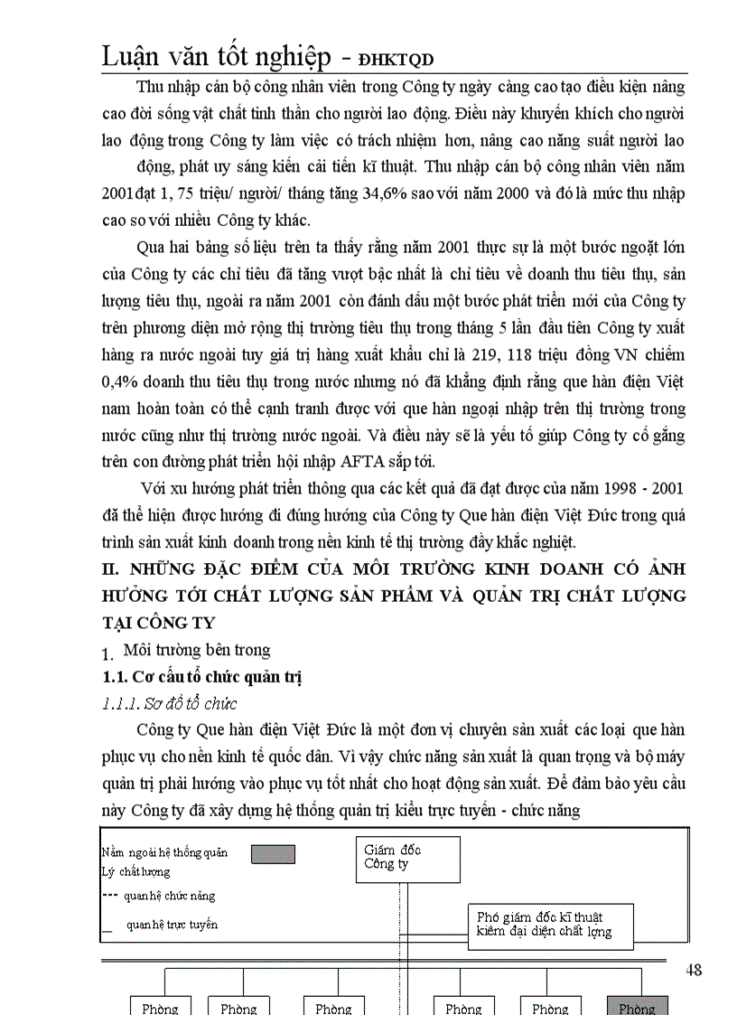 image for page Một số giải pháp hoàn thiện hệ thống quản trị chất lượng tại Công ty Que hàn điện Việt Đức