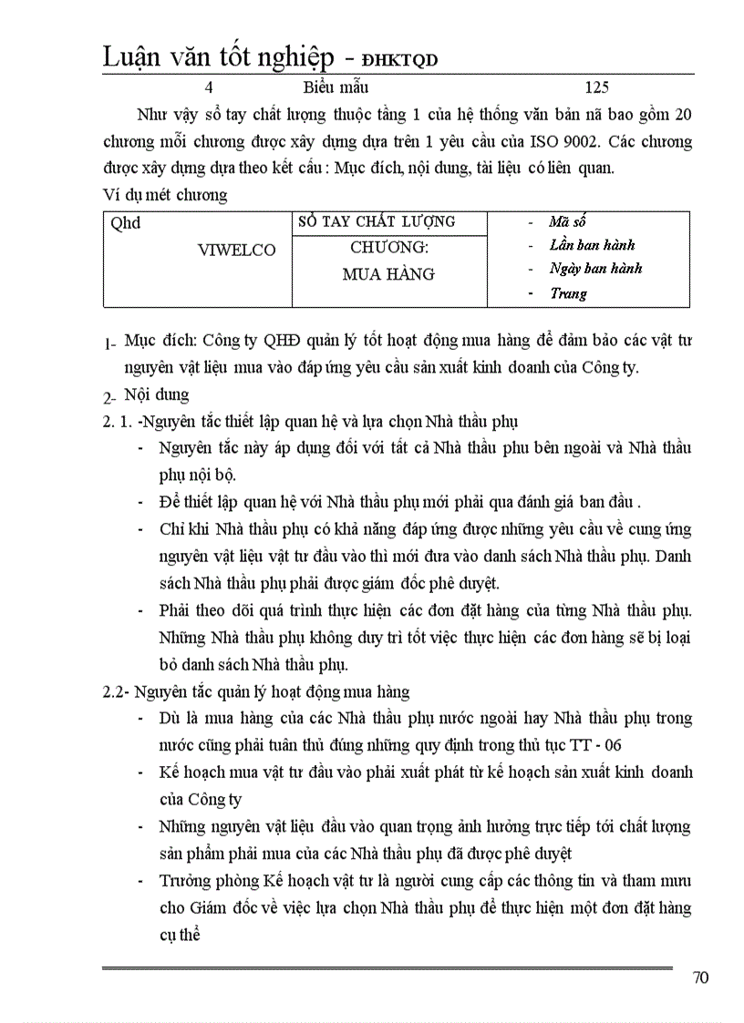 image for page Một số giải pháp hoàn thiện hệ thống quản trị chất lượng tại Công ty Que hàn điện Việt Đức