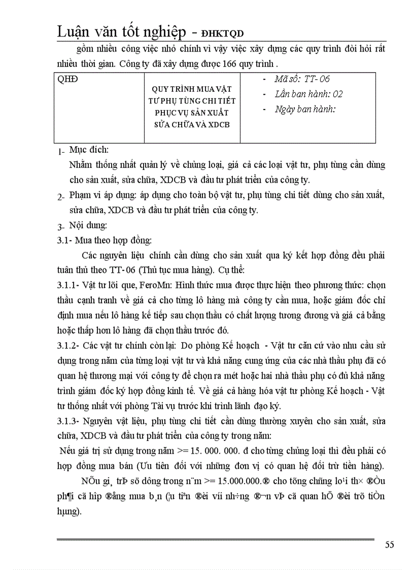 image for page Một số giải pháp hoàn thiện hệ thống quản trị chất lượng tại Công ty Que hàn điện Việt Đức