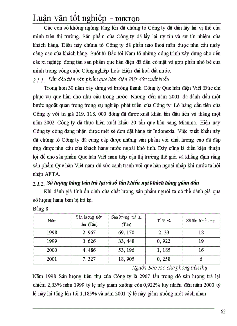 image for page Một số giải pháp hoàn thiện hệ thống quản trị chất lượng tại Công ty Que hàn điện Việt Đức