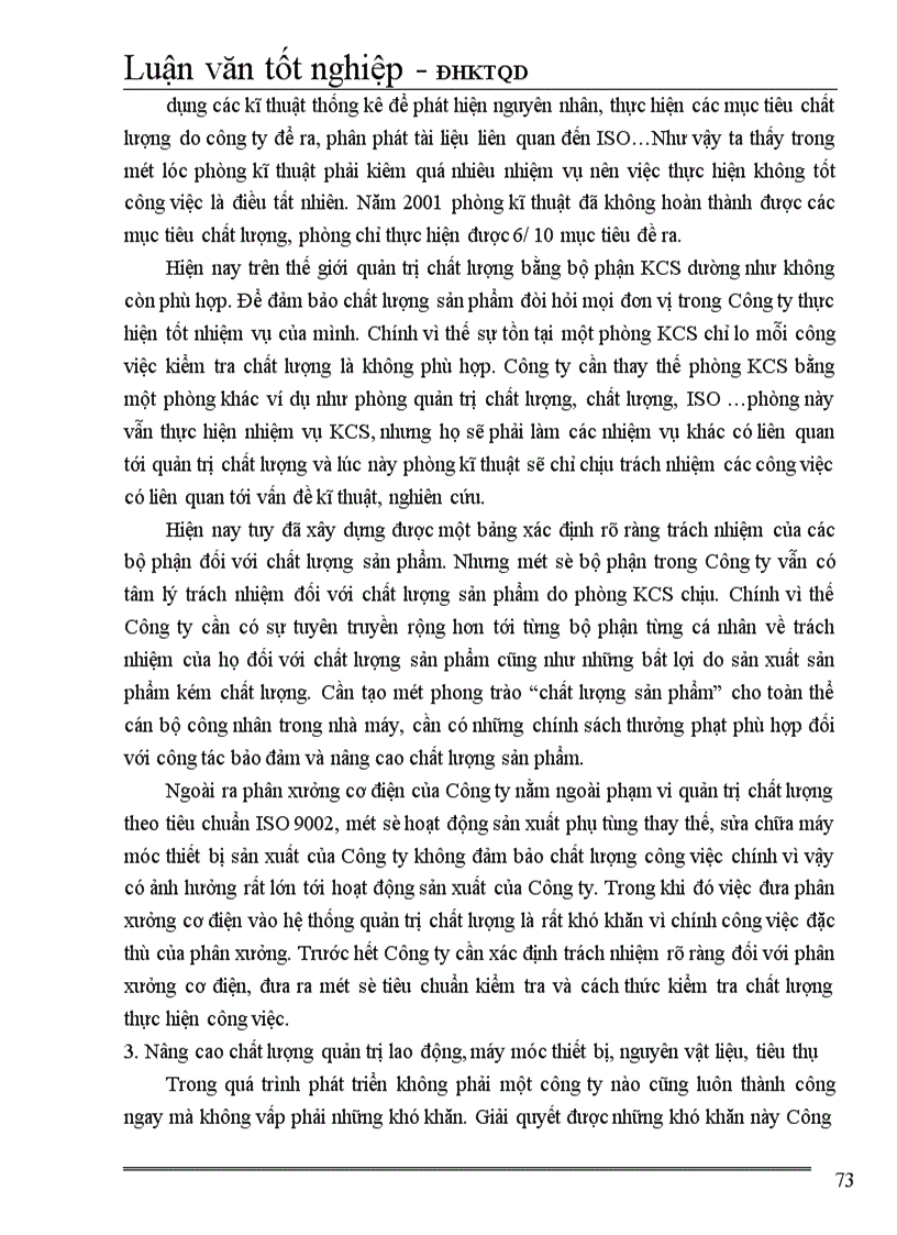 image for page Một số giải pháp hoàn thiện hệ thống quản trị chất lượng tại Công ty Que hàn điện Việt Đức