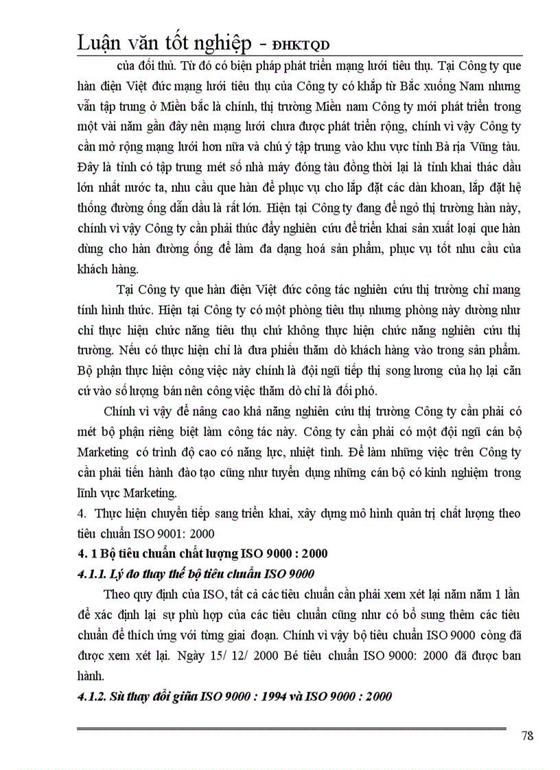 image for page Một số giải pháp hoàn thiện hệ thống quản trị chất lượng tại Công ty Que hàn điện Việt Đức