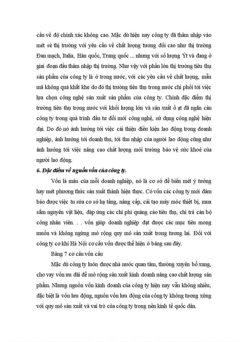 image for page Vấn đề đảm bảo và nâng cao chất lượng sản phẩm tại Công ty Cơ khí Hà Nội