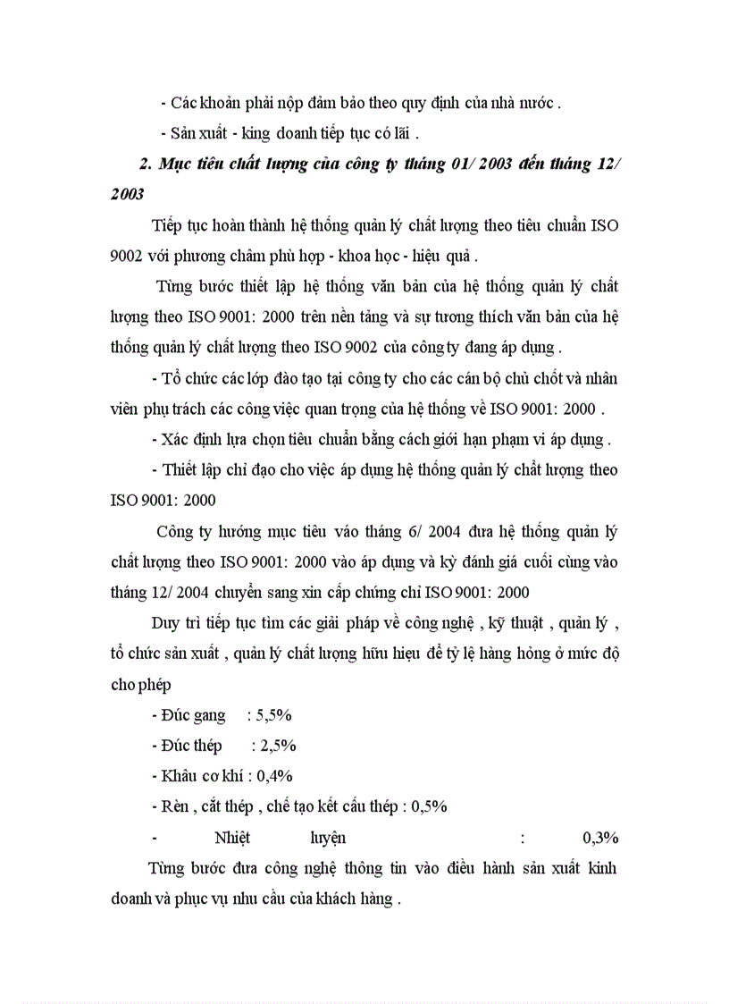 image for page Vấn đề đảm bảo và nâng cao chất lượng sản phẩm tại Công ty Cơ khí Hà Nội