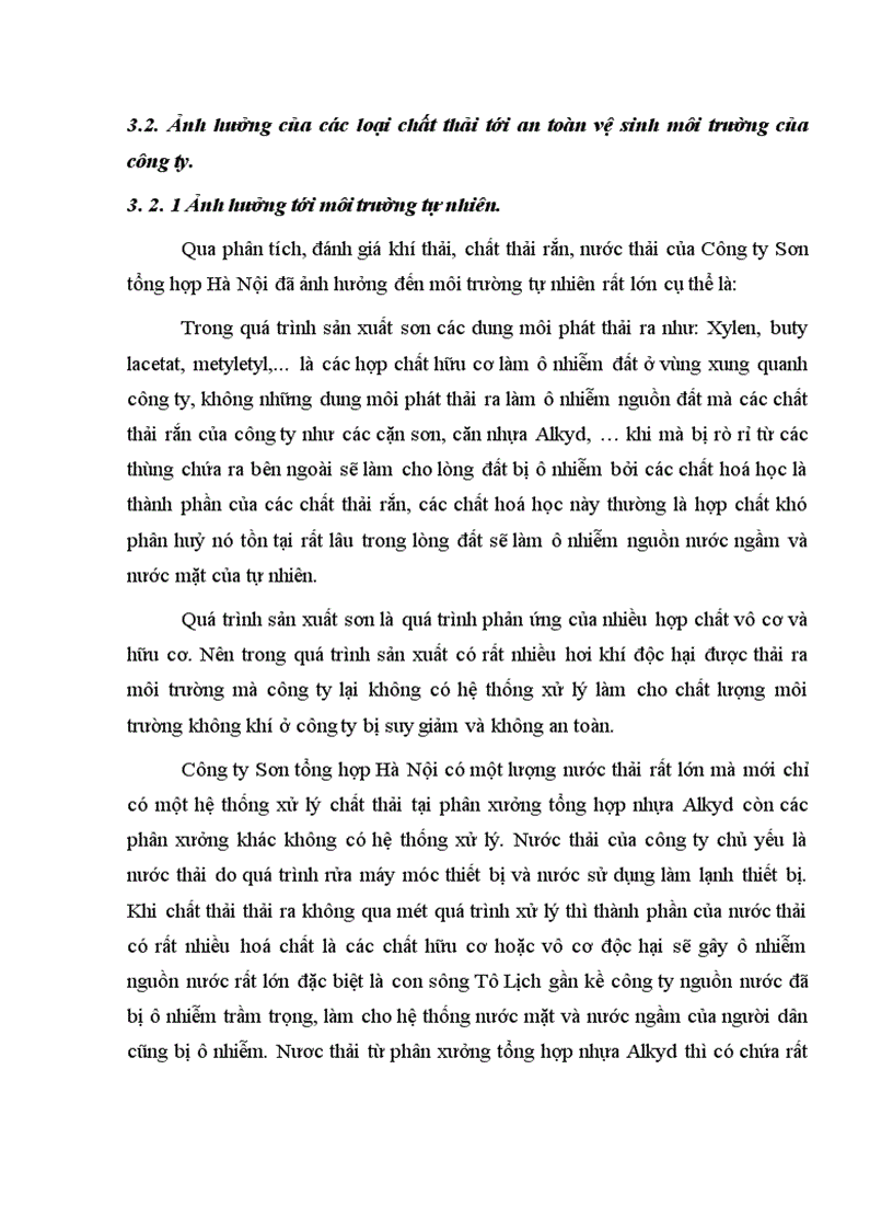 image for page Công tác an toàn vệ sinh môi trường tại Công ty Sơn tổng hợp Hà Nội thực trạng và giải pháp