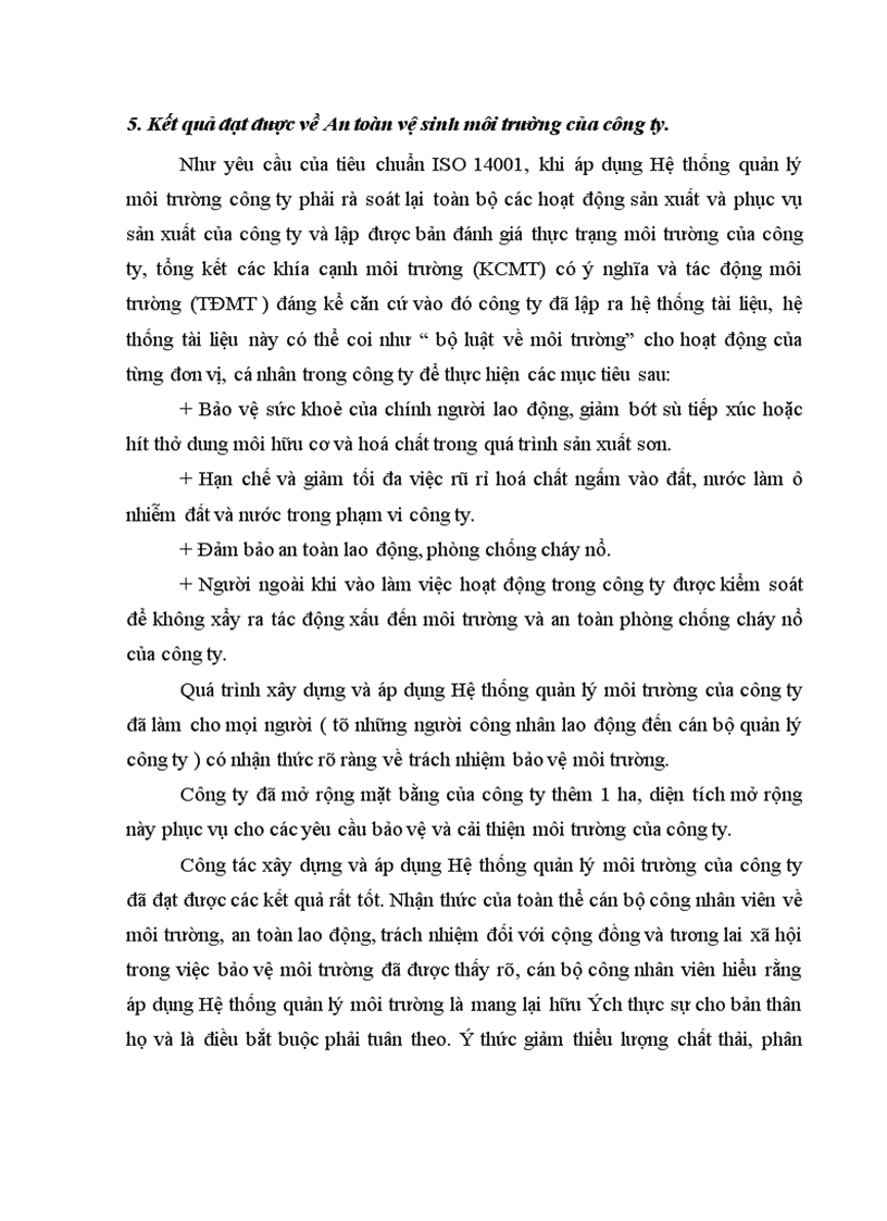 image for page Công tác an toàn vệ sinh môi trường tại Công ty Sơn tổng hợp Hà Nội thực trạng và giải pháp