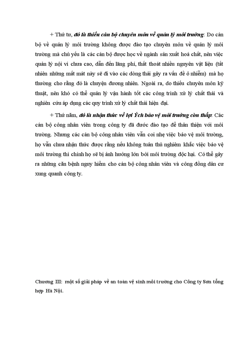 image for page Công tác an toàn vệ sinh môi trường tại Công ty Sơn tổng hợp Hà Nội thực trạng và giải pháp