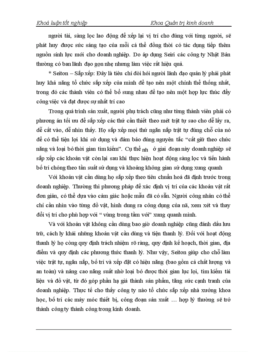 image for page Triển khai chương trình 5S – Nghiên cứu tình huống tại Công ty cổ phần Thiết bị Bưu điện – Nhà máy 2
