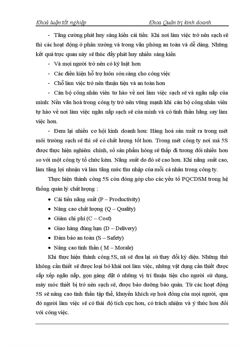 image for page Triển khai chương trình 5S – Nghiên cứu tình huống tại Công ty cổ phần Thiết bị Bưu điện – Nhà máy 2