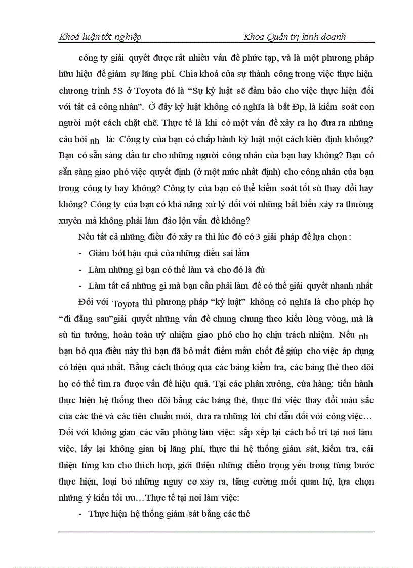 image for page Triển khai chương trình 5S – Nghiên cứu tình huống tại Công ty cổ phần Thiết bị Bưu điện – Nhà máy 2