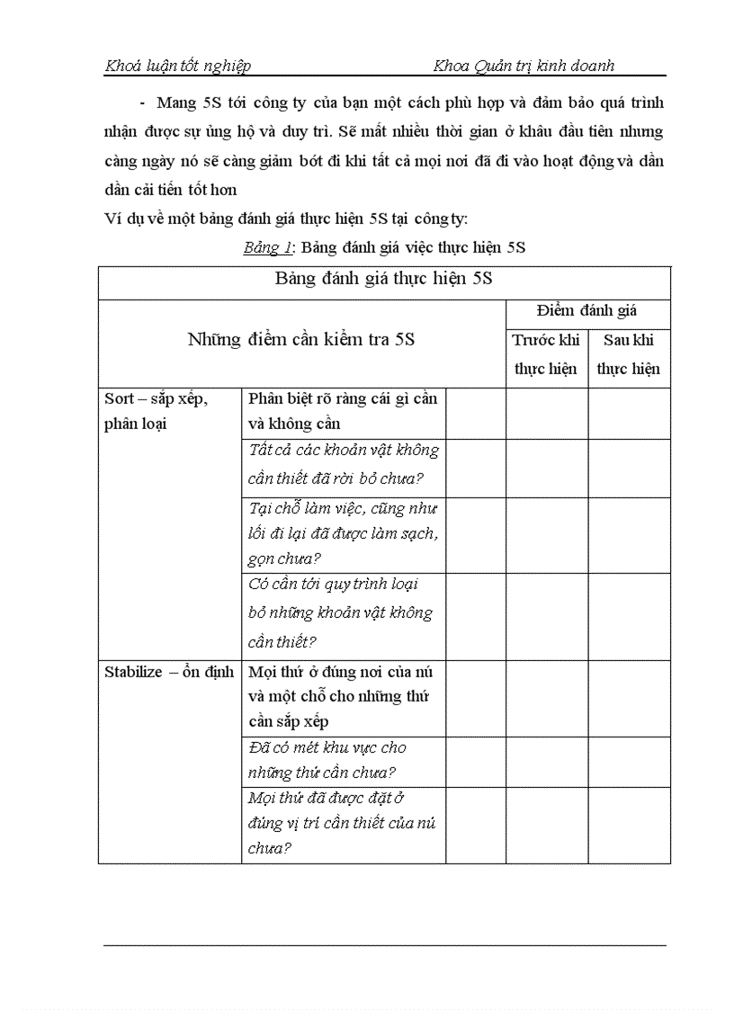 image for page Triển khai chương trình 5S – Nghiên cứu tình huống tại Công ty cổ phần Thiết bị Bưu điện – Nhà máy 2