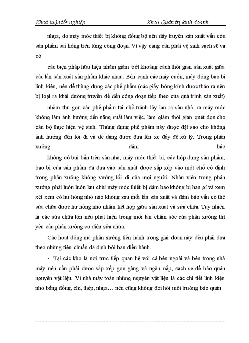 image for page Triển khai chương trình 5S – Nghiên cứu tình huống tại Công ty cổ phần Thiết bị Bưu điện – Nhà máy 2