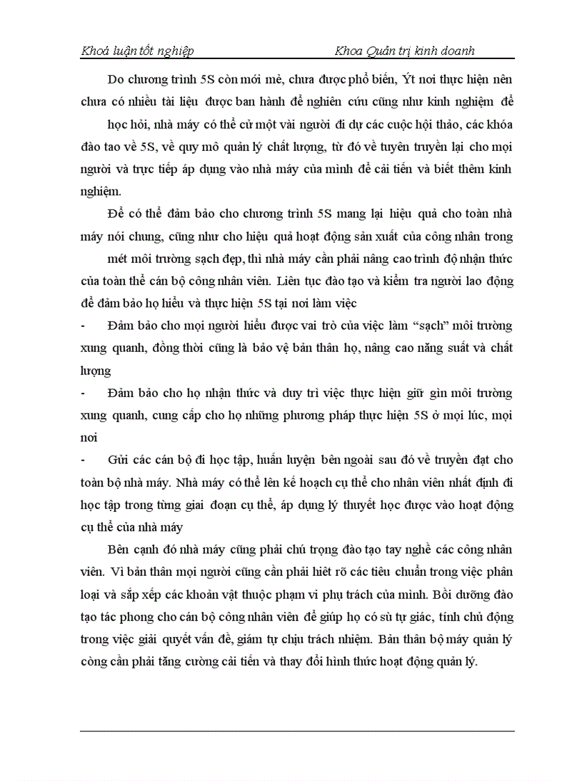 image for page Triển khai chương trình 5S – Nghiên cứu tình huống tại Công ty cổ phần Thiết bị Bưu điện – Nhà máy 2