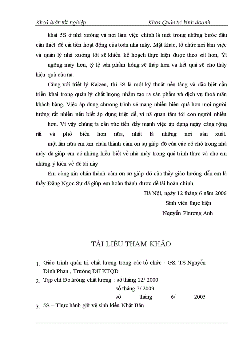 image for page Triển khai chương trình 5S – Nghiên cứu tình huống tại Công ty cổ phần Thiết bị Bưu điện – Nhà máy 2