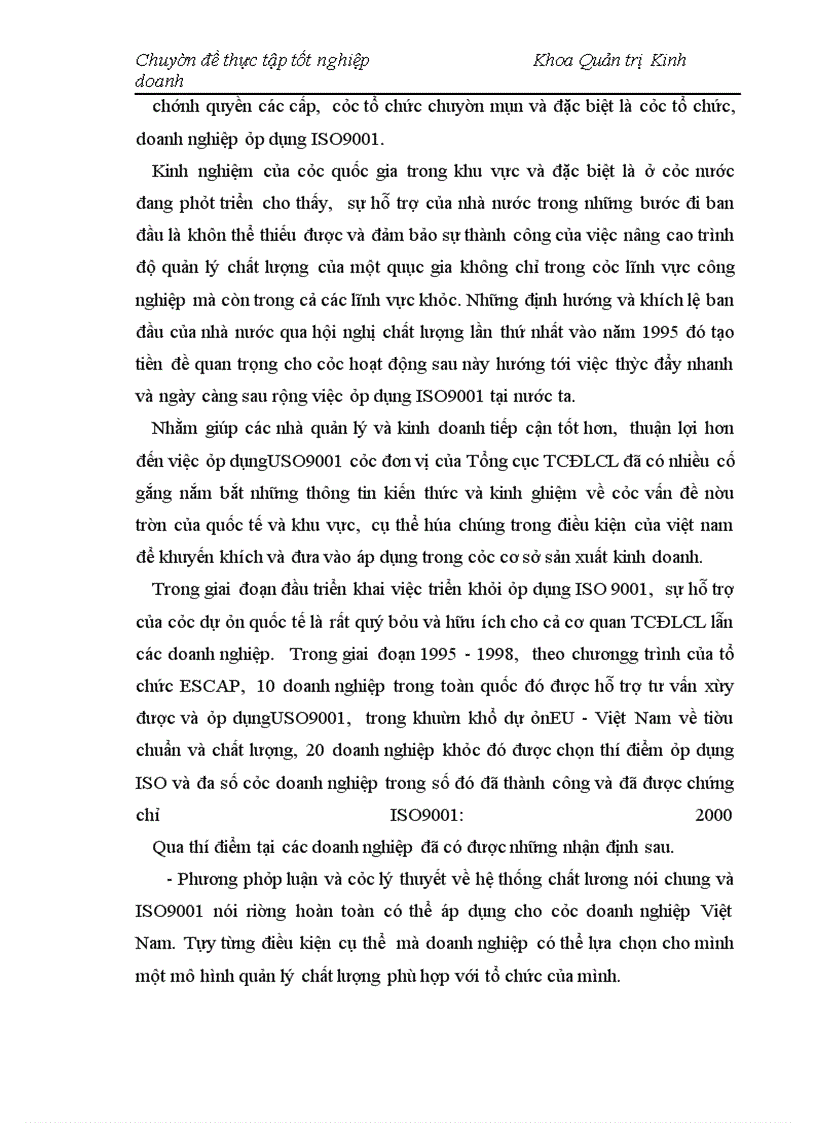 image for page Nâng cao hiệu quả hoạt động đánh giá chứng nhận ISO 9001