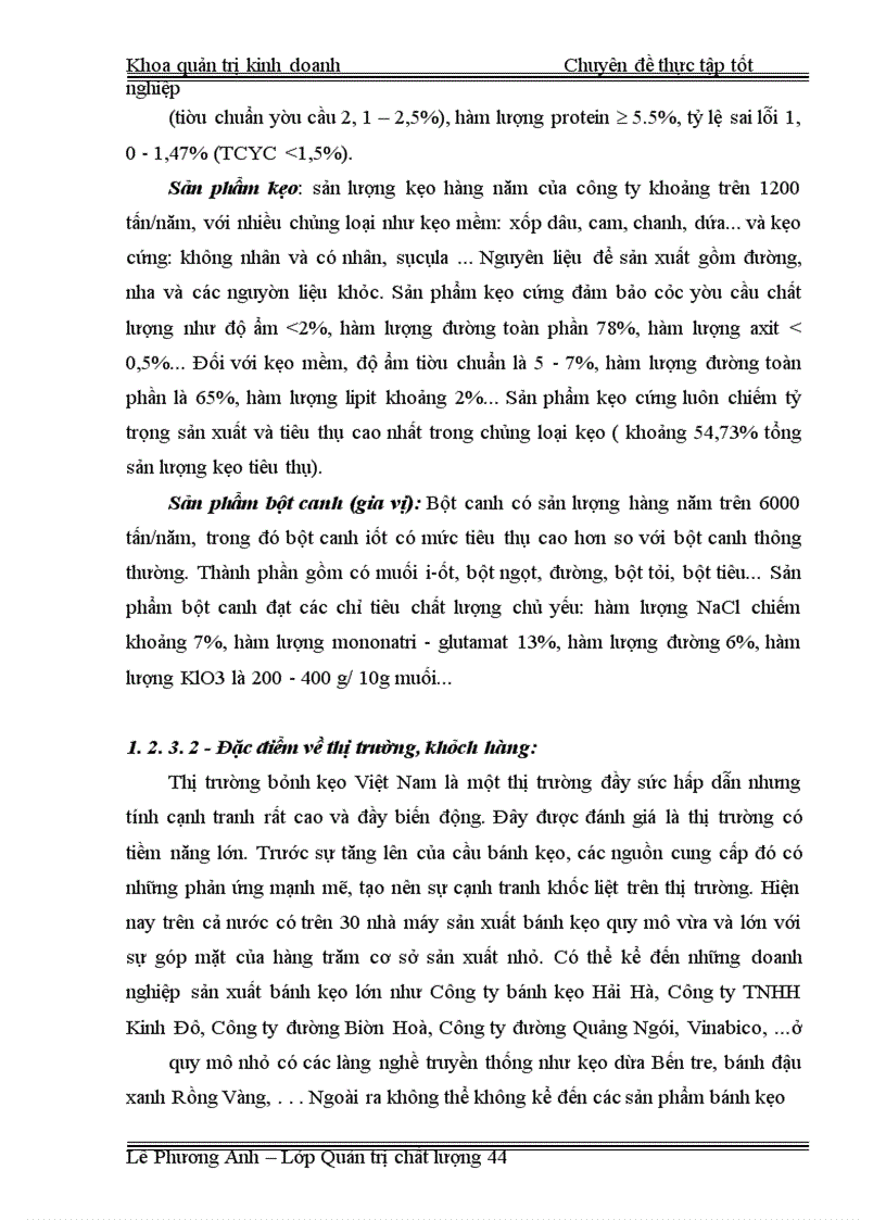 image for page Áp dụng công cụ thống kê nhằm kiểm soát và cải tiến chất lượng tại công ty CP bánh kẹo Hải Châu