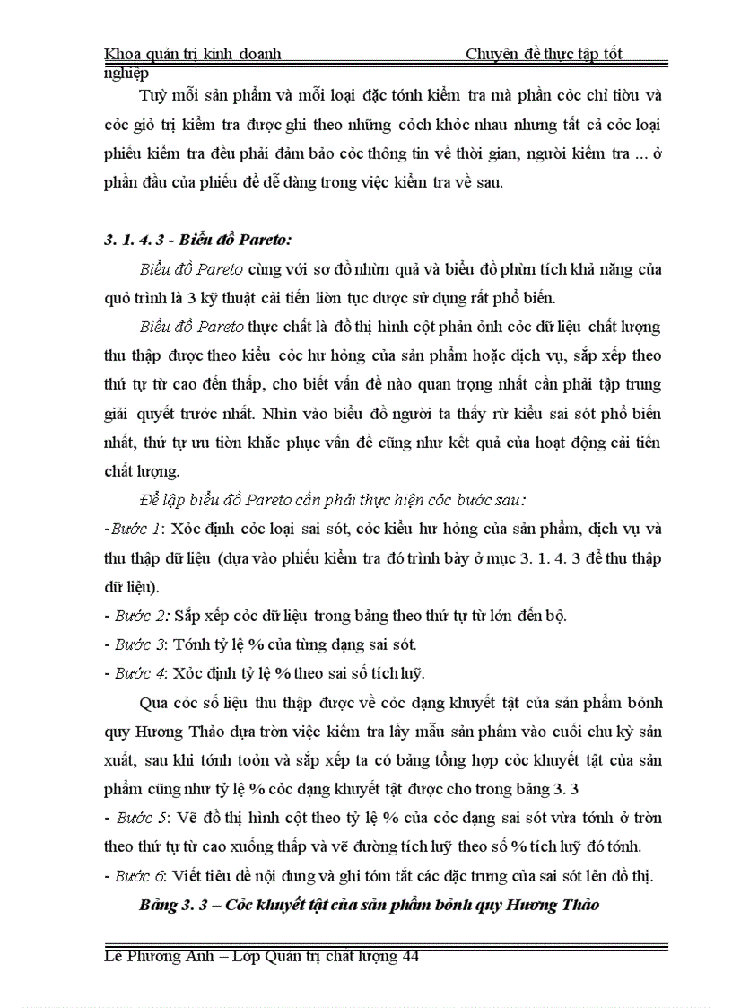 image for page Áp dụng công cụ thống kê nhằm kiểm soát và cải tiến chất lượng tại công ty CP bánh kẹo Hải Châu