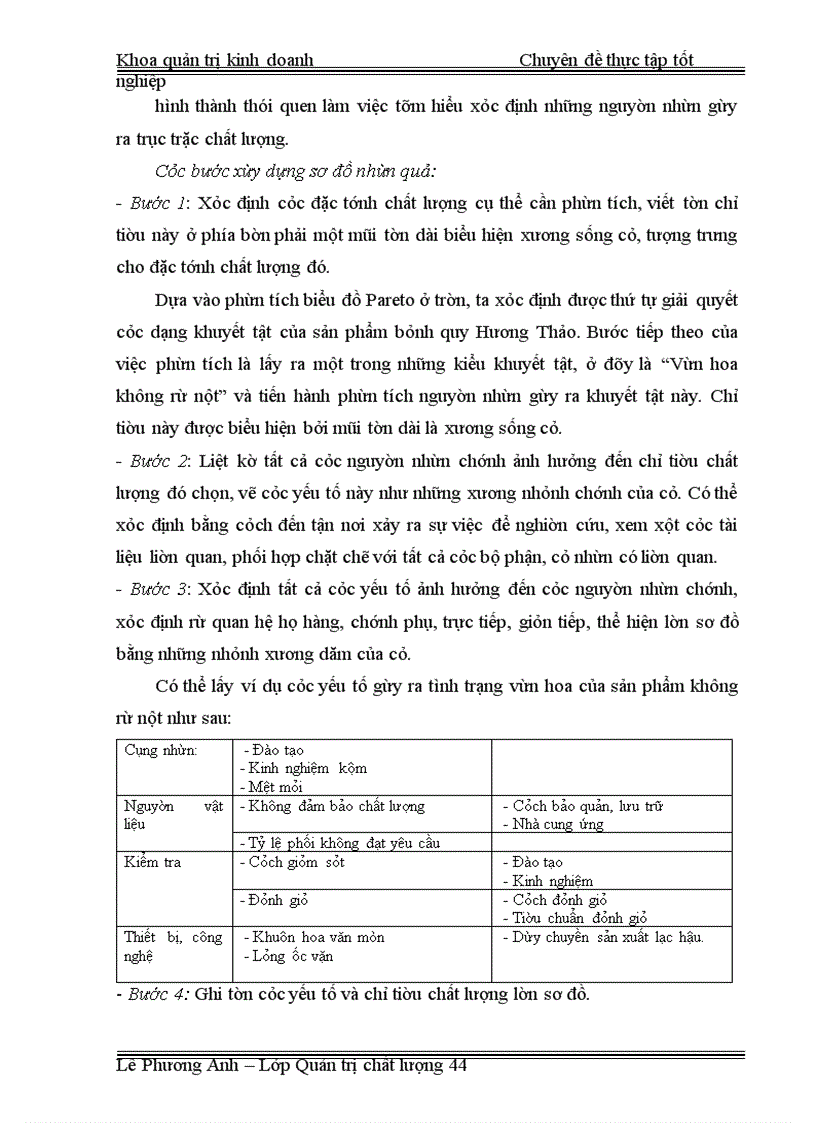 image for page Áp dụng công cụ thống kê nhằm kiểm soát và cải tiến chất lượng tại công ty CP bánh kẹo Hải Châu
