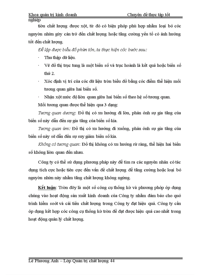 image for page Áp dụng công cụ thống kê nhằm kiểm soát và cải tiến chất lượng tại công ty CP bánh kẹo Hải Châu