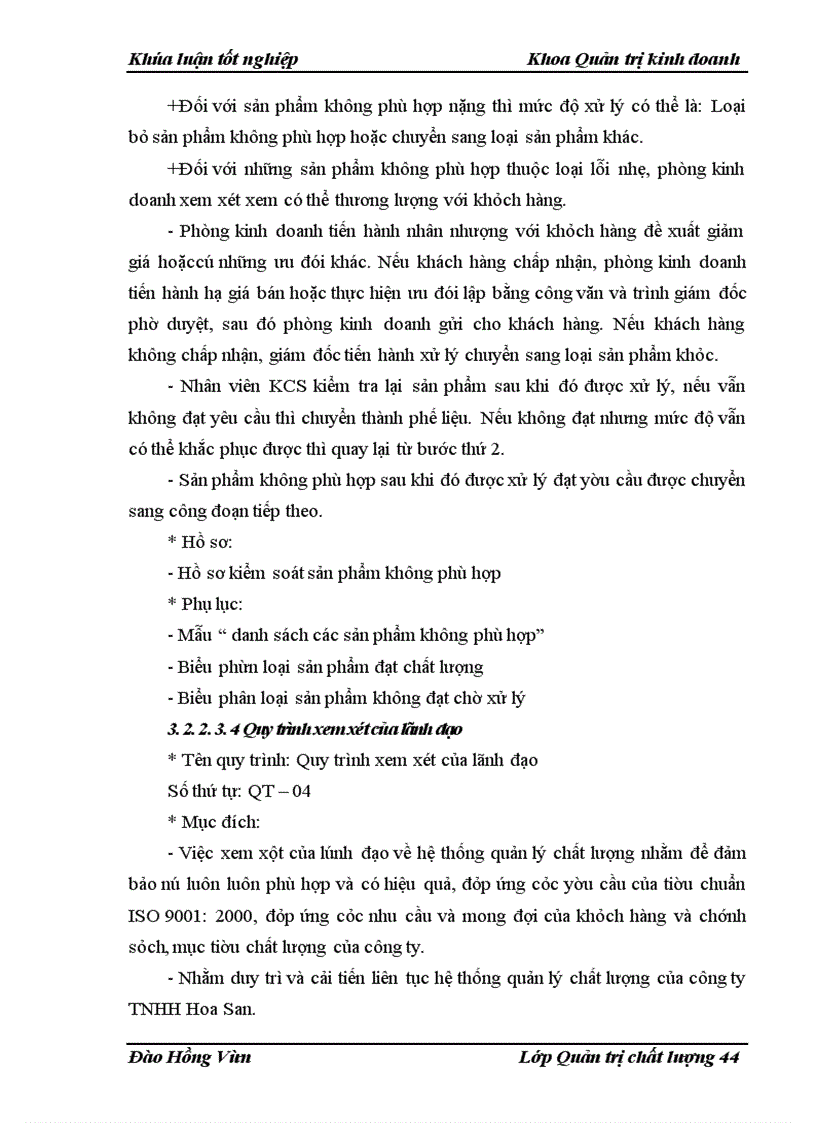 image for page Xây dựng hệ thống quản lý chất lượng ISO 9001: 2000 tại công ty TNHH Hoa San