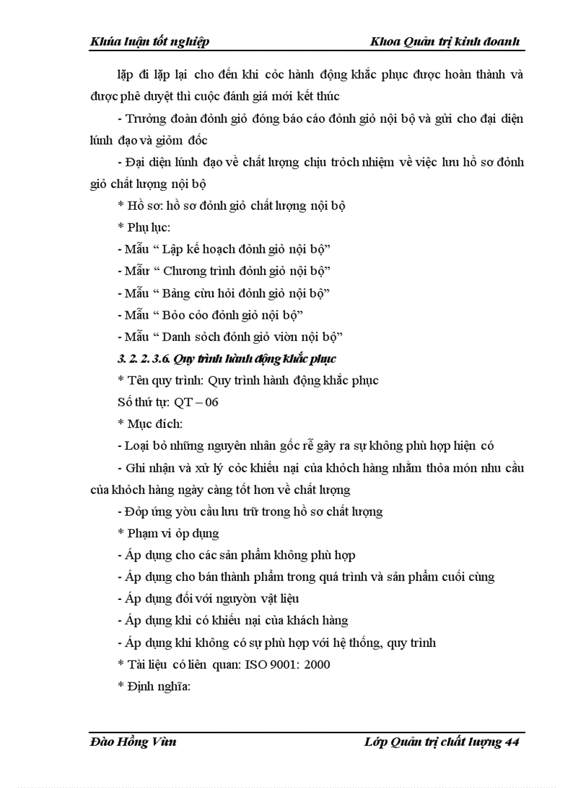 image for page Xây dựng hệ thống quản lý chất lượng ISO 9001: 2000 tại công ty TNHH Hoa San