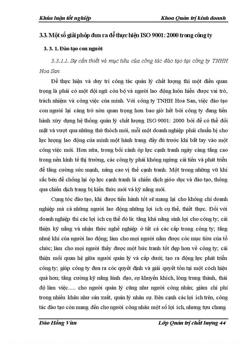 image for page Xây dựng hệ thống quản lý chất lượng ISO 9001: 2000 tại công ty TNHH Hoa San