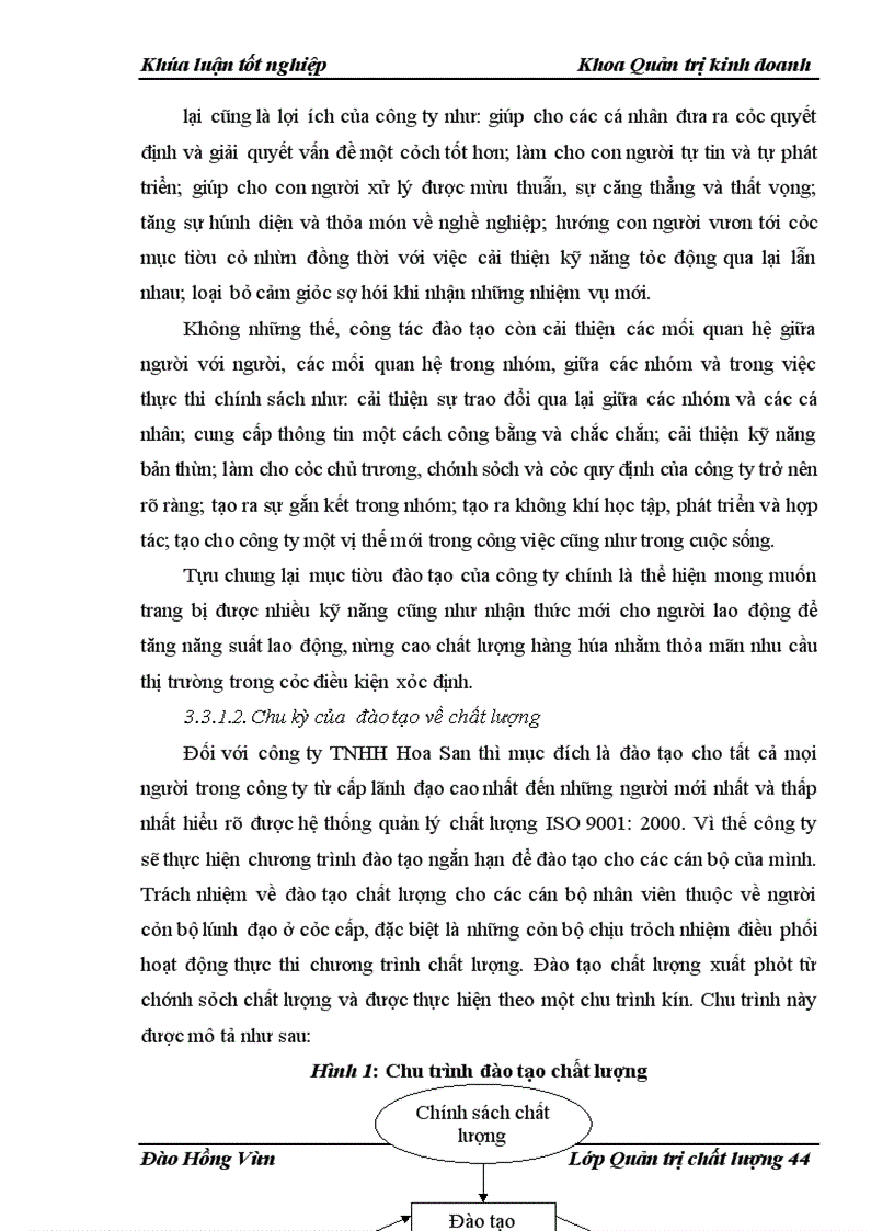 image for page Xây dựng hệ thống quản lý chất lượng ISO 9001: 2000 tại công ty TNHH Hoa San