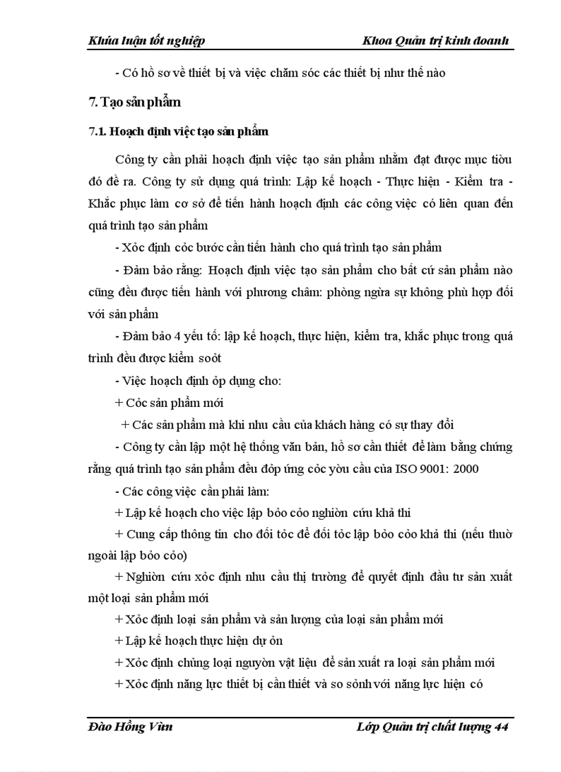 image for page Xây dựng hệ thống quản lý chất lượng ISO 9001: 2000 tại công ty TNHH Hoa San