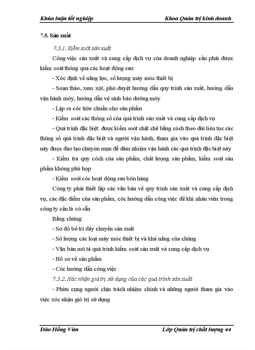 image for page Xây dựng hệ thống quản lý chất lượng ISO 9001: 2000 tại công ty TNHH Hoa San